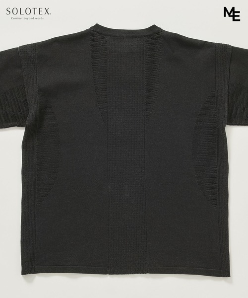 ESTNATION(エストネーション)の「MINOTAUR INST. FOR ESTNATION / WASHI+SOLOTEX ShortSleeve ZipPolo(ニット/セーター・メンズ・ブラック/ライラック/ライトグレー・LARGE/MEDIUM)」の16枚目の写真