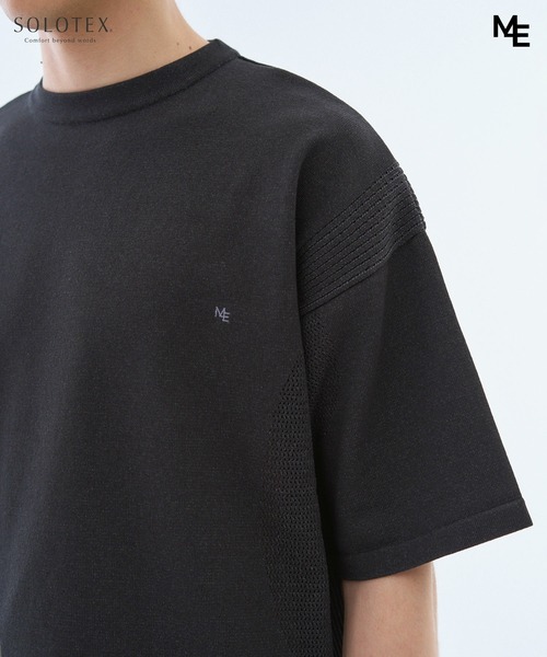 ESTNATION(エストネーション)の「MINOTAUR INST. FOR ESTNATION / WASHI+SOLOTEX ShortSleeve ZipPolo(ニット/セーター・メンズ・ブラック/ライラック/ライトグレー・LARGE/MEDIUM)」の20枚目の写真