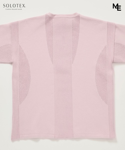 ESTNATION(エストネーション)の「MINOTAUR INST. FOR ESTNATION / WASHI+SOLOTEX ShortSleeve ZipPolo(ニット/セーター・メンズ・ブラック/ライラック/ライトグレー・LARGE/MEDIUM)」の12枚目の写真