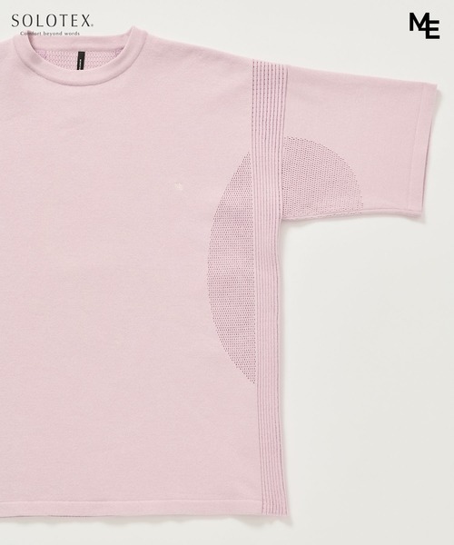 ESTNATION(エストネーション)の「MINOTAUR INST. FOR ESTNATION / WASHI+SOLOTEX ShortSleeve ZipPolo(ニット/セーター・メンズ・ブラック/ライラック/ライトグレー・LARGE/MEDIUM)」の13枚目の写真