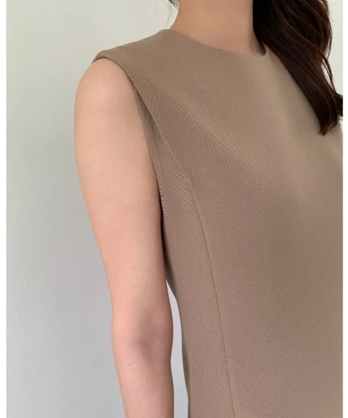 BIRTHDAY BASH(バースデイバッシュ)の「ANNABELLE PEPLUM DRESS(ペプラムワンピース)(ワンピース・レディース・ベージュ/ブラック・SMALL/MEDIUM)」の13枚目の写真