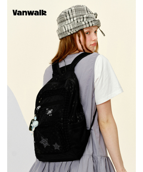 VANWALK（バンウォーク）の「Cosmic Backpack [Black]（バックパック/リュック・レディース・ブラック・FREE）」の4枚目の写真