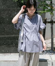 ITEMS URBANRESEARCH | 袖フリルスキッパーブラウス(シャツ/ブラウス)