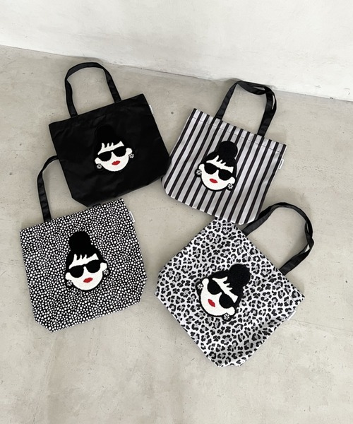 HAPPY FACE（ハッピーフェイス）の「ＥＭＭＡ　顔相良刺?新トート　ＢＥ（トートバッグ・レディース・ベージュ・ONE SIZE）」の7枚目の写真