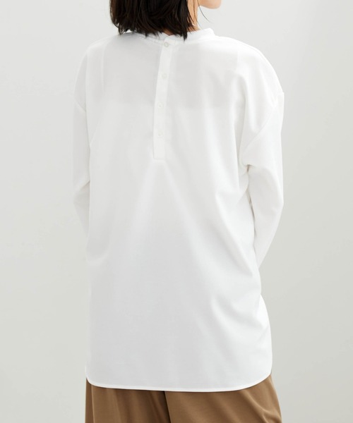 BELLUNA PLUS(ベルーナ)の「【ZOZOTOWN限定】ポケット付Tブラウス(Tシャツ/カットソー・レディース・ブラック/ホワイト・S-M/L-XL)」の8枚目の写真