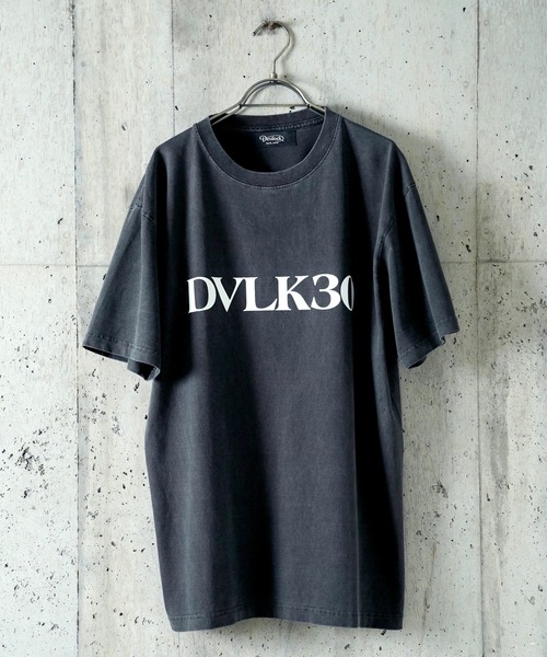 DEVILOCK(デビロック)の「DEVILOCK Pigment Dyed Heavy T-Shirt(Tシャツ/カットソー・メンズ・グレー/パープル/ブラック・MEDIUM/X-LARGE/LARGE)」の7枚目の写真