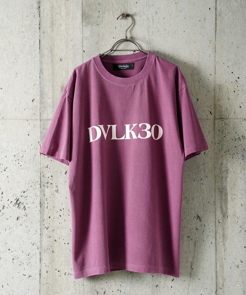 DEVILOCK(デビロック)の「DEVILOCK Pigment Dyed Heavy T-Shirt(Tシャツ/カットソー・メンズ・グレー/パープル/ブラック・MEDIUM/X-LARGE/LARGE)」の13枚目の写真