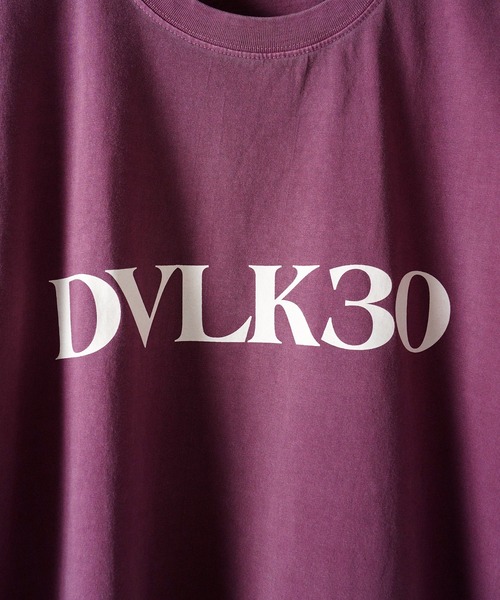 DEVILOCK(デビロック)の「DEVILOCK Pigment Dyed Heavy T-Shirt(Tシャツ/カットソー・メンズ・グレー/パープル/ブラック・MEDIUM/X-LARGE/LARGE)」の15枚目の写真