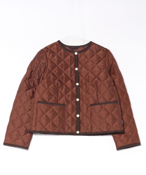 Traditional Weatherwear(トラディショナルウェザーウェア)の「ARKLEY(ダウンジャケット/コート・レディース・アイボリー/ブラウン/ネイビー/ブラック×ブラック・32/34/36/38)」の4枚目の写真