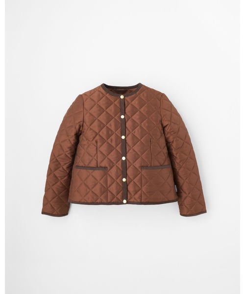 Traditional Weatherwear(トラディショナルウェザーウェア)の「ARKLEY(ダウンジャケット/コート・レディース・アイボリー/ブラウン/ネイビー/ブラック×ブラック・32/34/36/38)」の4枚目の写真