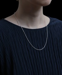 YArKA | 【YArKA/ヤーカ】helix chain narrow necklace [TOLN50] / 螺旋フラットチェーン細ネックレス(ネックレス)