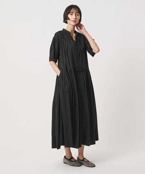 UNITED ARROWS(ユナイテッドアローズ)の「インディア ボイル ワンピース(ワンピース・レディース・レッド/ブラック・36/38)」の4枚目の写真