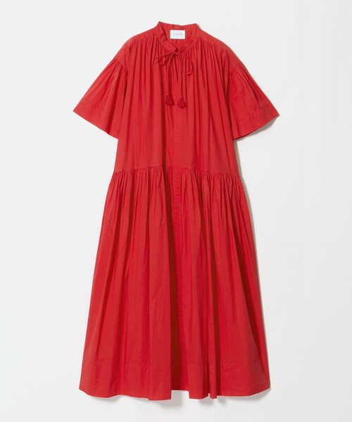 UNITED ARROWS(ユナイテッドアローズ)の「インディア ボイル ワンピース(ワンピース・レディース・レッド/ブラック・36/38)」の11枚目の写真