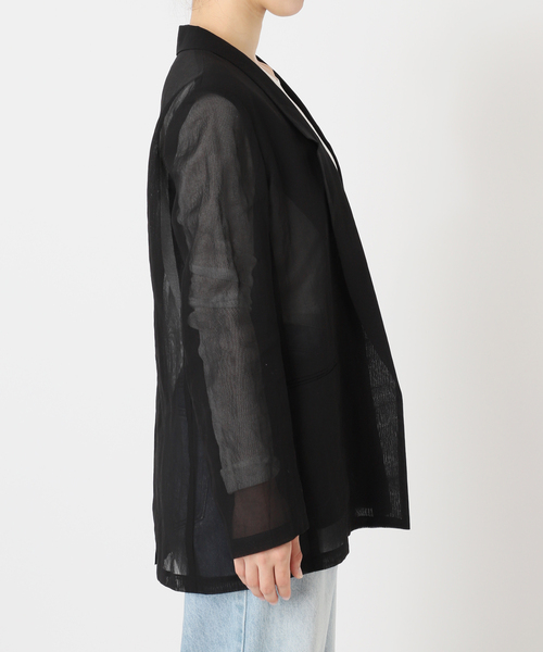plage（プラージュ）の「organic cotton sheer ジャケット（その他アウター・レディース・ブラウン/ブラック・36/38）」の21枚目の写真