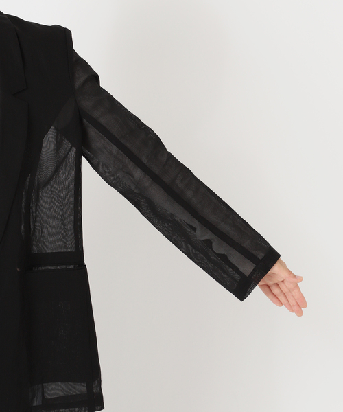 plage（プラージュ）の「organic cotton sheer ジャケット（その他アウター・レディース・ブラウン/ブラック・36/38）」の22枚目の写真