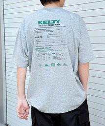 【KELTY】≪別注≫Back Print vintage archive classical LOGO crewneck Tee Colorful Print