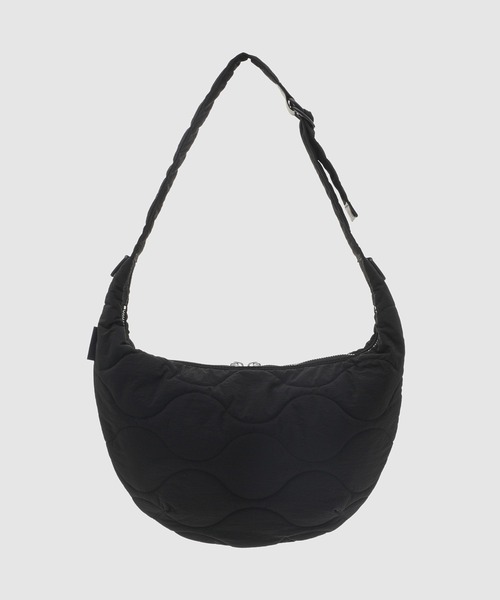 COMME des GARCONS HOMME(コム デ ギャルソン・オム)の「NYLON RIPSTOP QUILTING BAG(ショルダーバッグ・メンズ・ブラック/カーキ・ONE SIZE)」の3枚目の写真