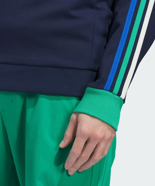 adidas(アディダス)の「オリジナルスゴルフ 3st HZ スウエット【adidas Golf/アディダスゴルフ】(スウェット・メンズ・ブルー系その他・3XL/XX-LARGE/LARGE/MEDIUM/SMALL/X-LARGE)」の4枚目の写真