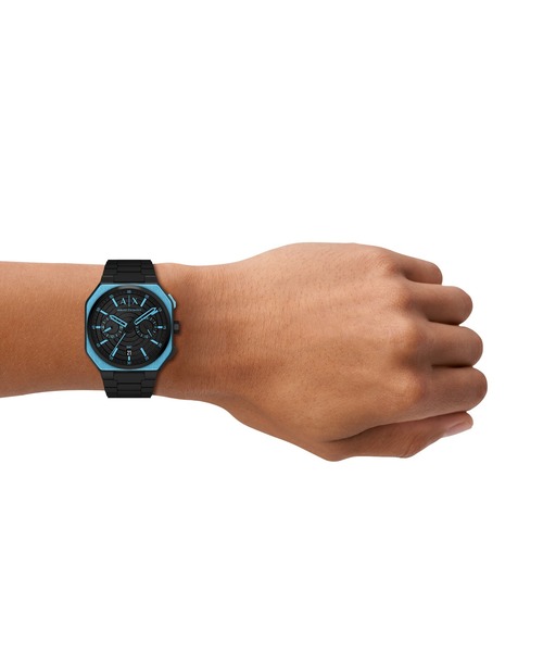 ARMANI EXCHANGE（アルマーニエクスチェンジ）の「アルマーニ・エクスチェンジ 腕時計 メンズ アナログ ステンレス AX1480（アナログ腕時計・メンズ・ブラック・FREE）」の2枚目の写真