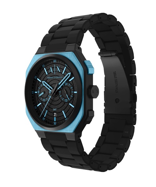 ARMANI EXCHANGE（アルマーニエクスチェンジ）の「アルマーニ・エクスチェンジ 腕時計 メンズ アナログ ステンレス AX1480（アナログ腕時計・メンズ・ブラック・FREE）」の6枚目の写真
