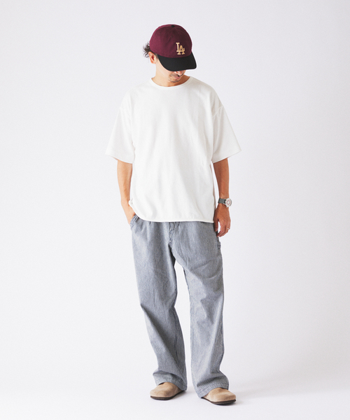 JOURNAL STANDARD relume(ジャーナルスタンダード レリューム)の「トップメランジ スリット Tシャツ(Tシャツ/カットソー・メンズ・ホワイト系その他/ライトグレー/ナチュラル・MEDIUM/LARGE)」の14枚目の写真