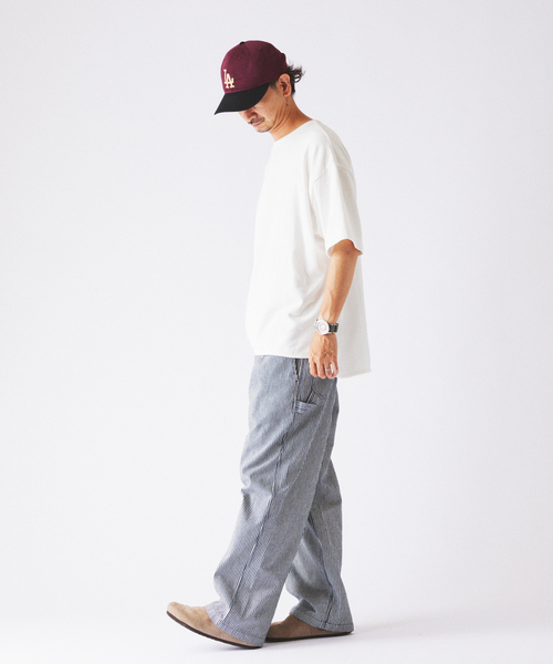 JOURNAL STANDARD relume(ジャーナルスタンダード レリューム)の「トップメランジ スリット Tシャツ(Tシャツ/カットソー・メンズ・ホワイト系その他/ライトグレー/ナチュラル・MEDIUM/LARGE)」の21枚目の写真