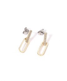 オーバルフレームピアス / 1051420
