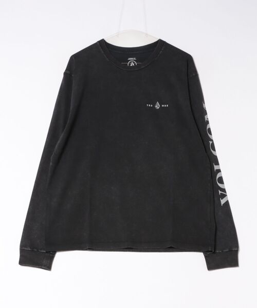 VOLCOM(ボルコム)の「VOLCOM/ボルコム MONTREY LS ロンT BG052051(Tシャツ/カットソー・メンズ・ホワイト/ブラック・M/L)」の1枚目の写真