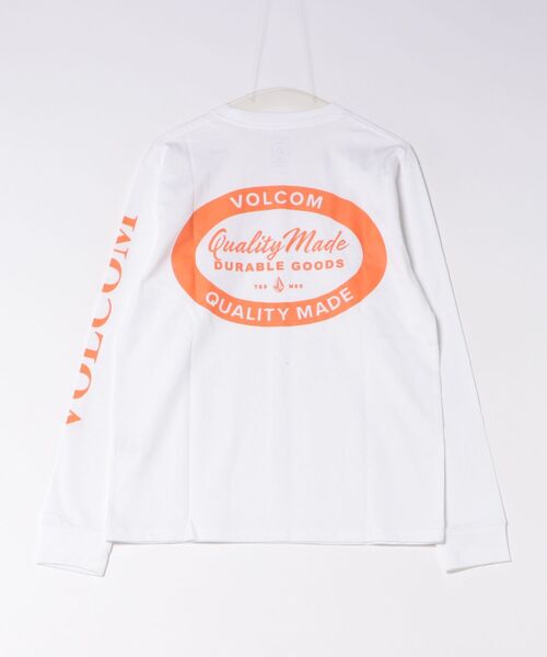 VOLCOM(ボルコム)の「VOLCOM/ボルコム MONTREY LS ロンT BG052051(Tシャツ/カットソー・メンズ・ホワイト/ブラック・M/L)」の3枚目の写真