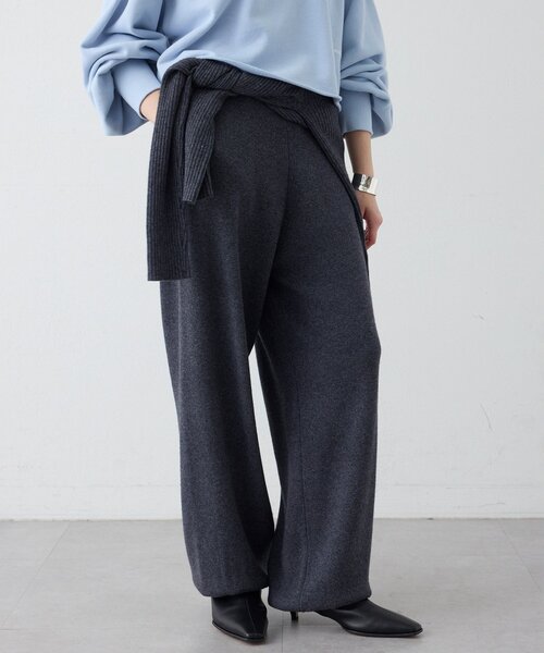 THE PAUSE（ザ ポーズ）の「【THE PAUSE】バルーンニットパンツ/セットアップ可（その他パンツ・レディース・モカ/チャコールグレー・FREE）」の17枚目の写真