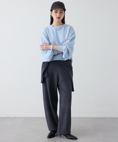 THE PAUSE（ザ ポーズ）の「【THE PAUSE】バルーンニットパンツ/セットアップ可（その他パンツ・レディース・モカ/チャコールグレー・FREE）」の18枚目の写真