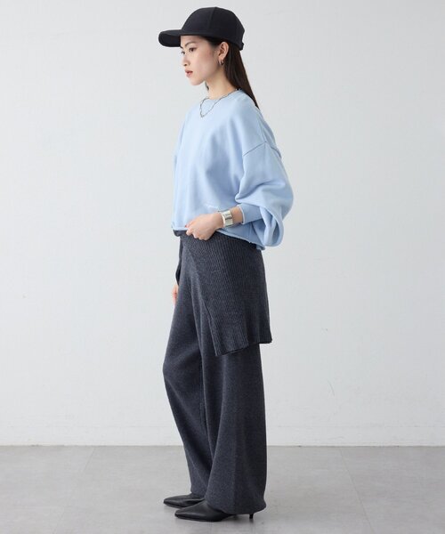 THE PAUSE（ザ ポーズ）の「【THE PAUSE】バルーンニットパンツ/セットアップ可（その他パンツ・レディース・モカ/チャコールグレー・FREE）」の11枚目の写真