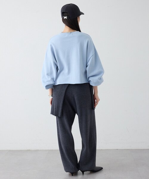 THE PAUSE（ザ ポーズ）の「【THE PAUSE】バルーンニットパンツ/セットアップ可（その他パンツ・レディース・モカ/チャコールグレー・FREE）」の12枚目の写真