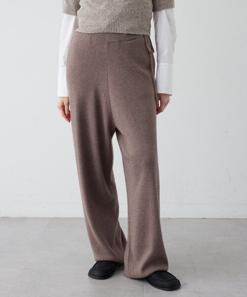 THE PAUSE（ザ ポーズ）の「【THE PAUSE】バルーンニットパンツ/セットアップ可（その他パンツ・レディース・モカ/チャコールグレー・FREE）」の16枚目の写真