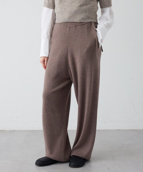 THE PAUSE（ザ ポーズ）の「【THE PAUSE】バルーンニットパンツ/セットアップ可（その他パンツ・レディース・モカ/チャコールグレー・FREE）」の15枚目の写真