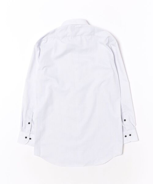 TAKA-Q(タカキュー)の「*ワイシャツ メンズ 長袖 ノンアイロン ボタンダウン ビジネス ドレス 綿混 NEWスタンダードフィット(ビジネスシャツ・メンズ・グレー・首回り37cm-裄丈80cm/首回り39cm-裄丈80cm/首回り39cm-裄丈84cm/首回り41cm-裄丈82cm/首回り41cm-裄丈86cm/首回り43cm-裄丈82cm/首回り45cm-裄丈86cm/首回り43cm-裄丈86cm)」の3枚目の写真