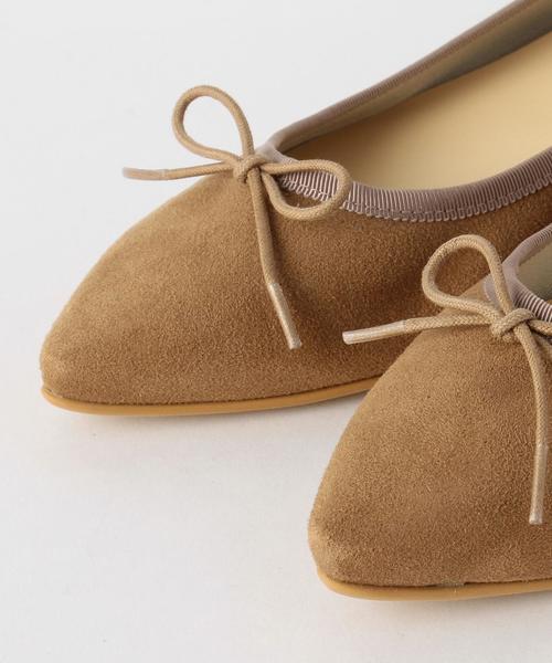 Boisson Chocolat（ボワソンショコラ）の「BFC ポインテッドバレエフラット（バレエシューズ・レディース・グレー/ベージュ/ケリー/ブラック/その他1/その他2・22.5cm/22cm/24cm/23.5cm/25cm/23cm/24.5cm）」の7枚目の写真