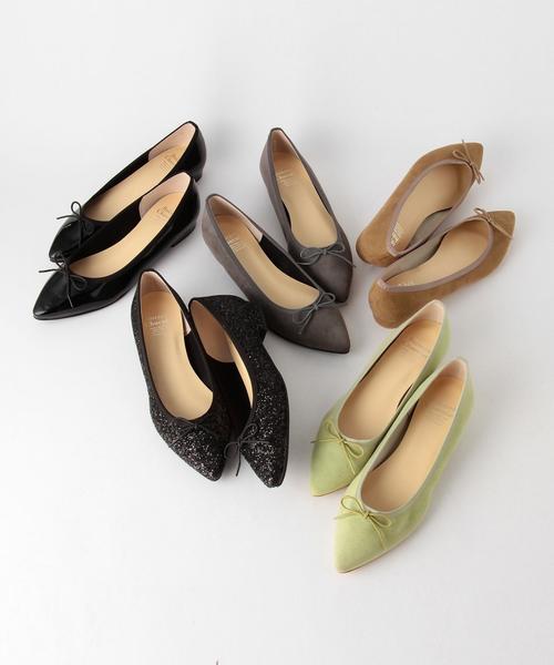 Boisson Chocolat（ボワソンショコラ）の「BFC ポインテッドバレエフラット（バレエシューズ・レディース・グレー/ベージュ/ケリー/ブラック/その他1/その他2・22.5cm/22cm/24cm/23.5cm/25cm/23cm/24.5cm）」の19枚目の写真