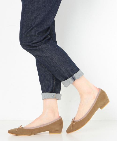 Boisson Chocolat（ボワソンショコラ）の「BFC ポインテッドバレエフラット（バレエシューズ・レディース・グレー/ベージュ/ケリー/ブラック/その他1/その他2・22.5cm/22cm/24cm/23.5cm/25cm/23cm/24.5cm）」の9枚目の写真