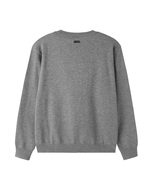 Openyard（オープンヤード）の「『Openyard/オープンヤード』WRAP BUTTON CARDIGAN/ラップボタンカーディガン（カーディガン/ボレロ・メンズ・ブラック/グレー/レッド・M/L）」の17枚目の写真