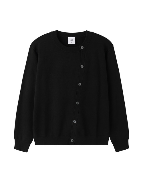 Openyard（オープンヤード）の「『Openyard/オープンヤード』WRAP BUTTON CARDIGAN/ラップボタンカーディガン（カーディガン/ボレロ・メンズ・ブラック/グレー/レッド・M/L）」の20枚目の写真