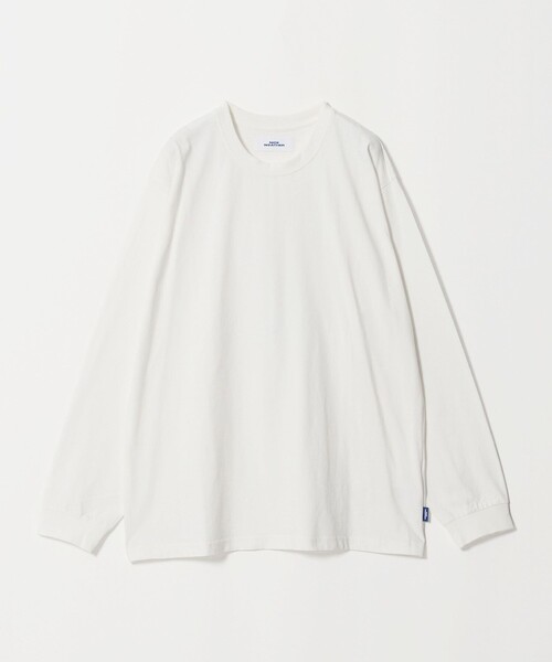 NICE WEATHER(ナイスウェザー)の「<NICE WEATHER>プレーン ロングスリーブ Tシャツ(Tシャツ/カットソー・メンズ・ブラック/グレー系/ホワイト・XS/L/S/M)」の2枚目の写真