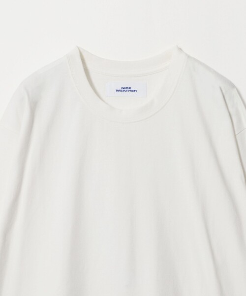 NICE WEATHER(ナイスウェザー)の「<NICE WEATHER>プレーン ロングスリーブ Tシャツ(Tシャツ/カットソー・メンズ・ブラック/グレー系/ホワイト・XS/L/S/M)」の9枚目の写真