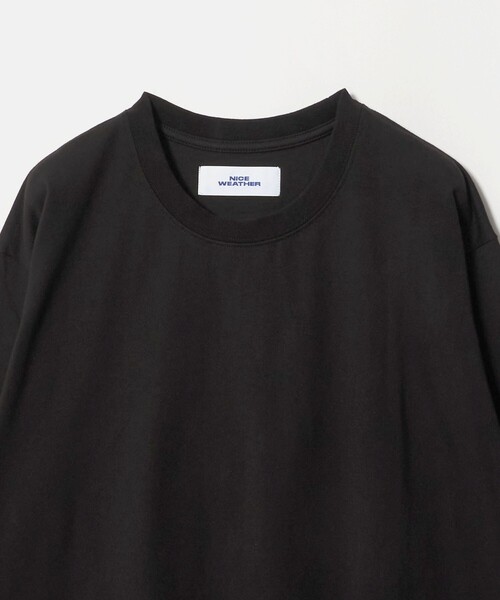 NICE WEATHER(ナイスウェザー)の「<NICE WEATHER>プレーン ロングスリーブ Tシャツ(Tシャツ/カットソー・メンズ・ブラック/グレー系/ホワイト・XS/L/S/M)」の11枚目の写真