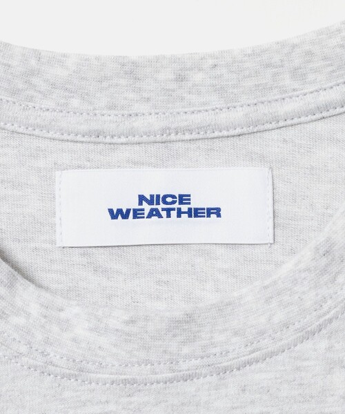 NICE WEATHER(ナイスウェザー)の「<NICE WEATHER>プレーン ロングスリーブ Tシャツ(Tシャツ/カットソー・メンズ・ブラック/グレー系/ホワイト・XS/L/S/M)」の13枚目の写真