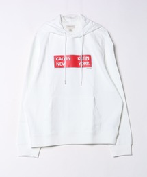 Calvin Klein カルバンクライン LS EU 350TERRY CKNY BOXGRAPHIC プルパーカー