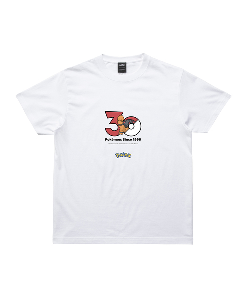ZOZOSPOT(ゾゾスポット)の「Pokemon 30th Anniversary 1025 T-shirt 「コータス」(Tシャツ/カットソー・レディース・ホワイト・SMALL/MEDIUM/LARGE/X-LARGE/XX-LARGE/XXX-LARGE/100cm/110cm/120cm/130cm/140cm/150cm/160cm)」の1枚目の写真