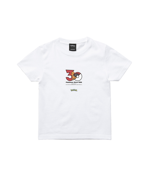 ZOZOSPOT(ゾゾスポット)の「Pokemon 30th Anniversary 1025 T-shirt 「コータス」(Tシャツ/カットソー・レディース・ホワイト・SMALL/MEDIUM/LARGE/X-LARGE/XX-LARGE/XXX-LARGE/100cm/110cm/120cm/130cm/140cm/150cm/160cm)」の2枚目の写真