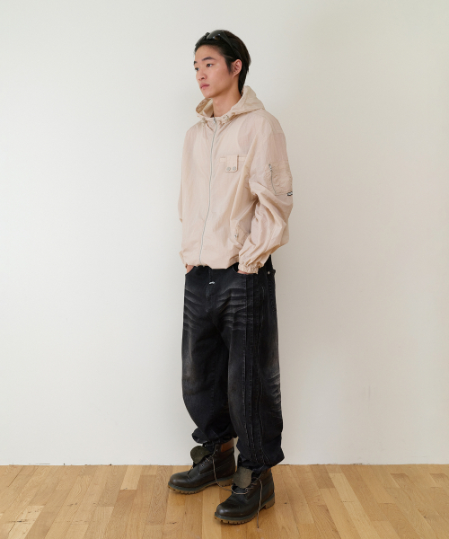 THEVINYLHOUSE(ザバイニルハウス)の「RIBSTOP SHEER WINDBREAKER BEIGE(ナイロンジャケット・メンズ・その他・SMALL/MEDIUM/LARGE)」の11枚目の写真