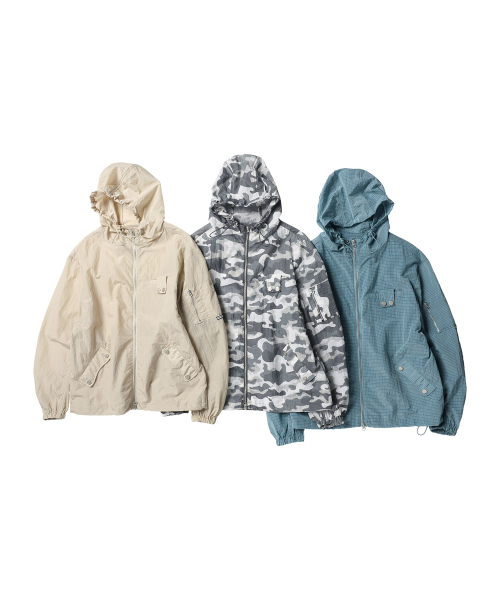 THEVINYLHOUSE(ザバイニルハウス)の「RIBSTOP SHEER WINDBREAKER BEIGE(ナイロンジャケット・メンズ・その他・SMALL/MEDIUM/LARGE)」の17枚目の写真